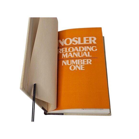 Nosler Bullets Reloading Manual Number One SIGNED 1st Edition Printing Slipcase - Picture 8 of 16